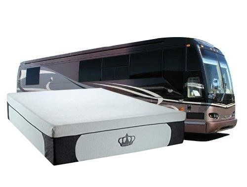 14.5-Inch CoolBreeze Plush GEL Memory Foam Mattress with RV in Background | DynastyMattress