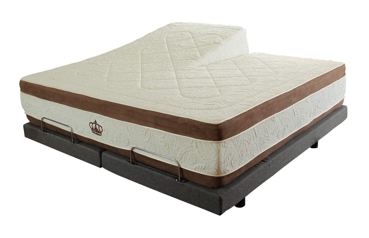 D4000s Adjustable Bed Base Split Head King with Mattress | Dynasty Mattress